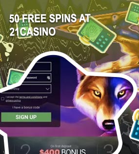 21 casino 50 free spins no deposit Canadian