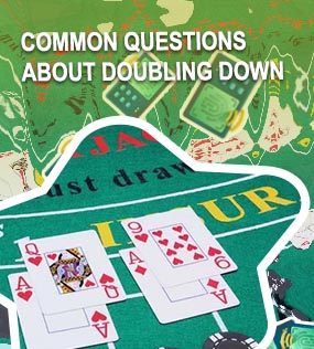 Double down on blackjack