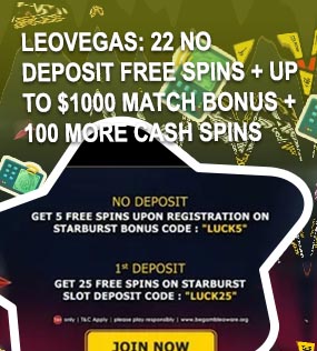 Free spin registration