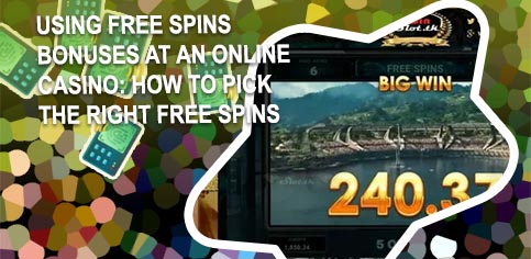 Free spins for signing up